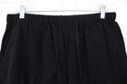 Junior s Women s Shorts Black Drawstring Elastic Waist Pockets Size Xl New 