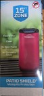 Two Thermacell Patio Shield Mosquito Repeller 15 Ft Protection Red