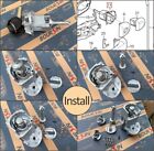 Door Lock Cylinder Barrel Repair Kit For Bmw E46 323i 325i 328i 330i M3 1998-06