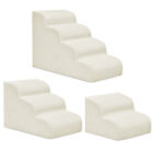 Pet Stair Memory Foam 2 3 4 Non-slip Step Dog Cat Puppy Ladder For High Bed Sofa