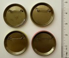 Vintage 1960 s Cap n Crunch Cereal Box Premium Pinback Button Set Captain