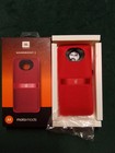 Jbl Soundboost 2 Mod Portable Stereo Speaker For Motorola Moto Z - Red