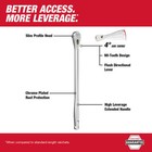 Milwaukee 48-22-9050 1 2    Drive 18    Ratchet Chrome Plated W  Extended Handle