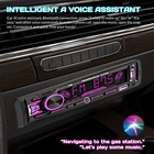 Single 1 Din Car Stereo Radio Bluetooth Mp3 Player Aux Usb Am Fm Audio Receiver