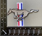 Classic Mustang Logo Embroidered Patch 7 x5  Ford