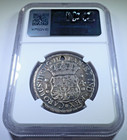 Ngc 1769 Guatemala Silver 4 Reales Spanish Colonial 1700 s Genuine Holed 4r Coin