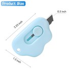 Cloud Shaped Retractable Box Cutter Set - 3pcs Mini Utility One Size  3 Color