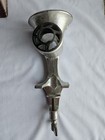 Universal No  3 Food   Meat Chopper grinder 4 Blades Usa Vintage Wood Handle