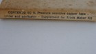 Vintage Strombecker Pressure Sensitive Copper Tape Supplement Track Kit New  Nos