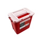24 Sharps Container 2-3 Gallon Biohazard Needlle Disposal  30083