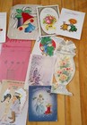 25 Vintage Old Used Cards Mid Century Crafts Scrapbooking