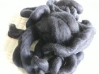 6 7 Ounces Solid Navy Blue Merino Roving Wool To Spin Felt Soft Clean New