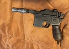 Star Wars Han Solo Dl-44 Blaster Replica Full Metal And Real Wood Grips Project