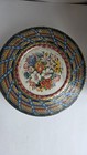 Vintage Floral Tin 8 In Diameter 2 5 In Height Made In England
