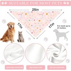 Happy Birthday Dog Bandanas  Adjustable Birthday Party Pet Decorations 2 Pack 