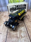 Ertl Shell 1935 Mack Tanker Bank Die Cast Metal Truck Coin Bank With Box