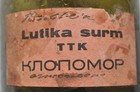 1920s Russia Estonia Big Green Bed-bug Killer Bottle