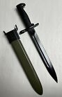 10  M1 Garand Bayonet With Scabbard Us Specs  Marked U s 