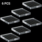 6 Pieces Stamp Block Clear Acrylic Stamping Blocks Tools Set With Grid