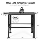 36  X 24  Welding Table Top With 5 8  Holes Welding Table 1320lb Load Capacity