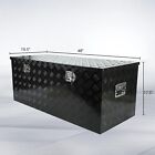 48 x19 5 x17 5  Storage Toolbox   Lock Heavy Duty 5 Bar Tread Truck Pickup