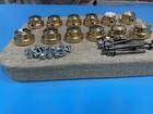 Dw Collectors Series Tom Drum Lugs 12 Gold Lugs   True Pitch Tension Rods Exclnt
