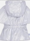 Disney Frozen Girls Hooded Jacket poncho Silver blue Lined  Toddler Size 4