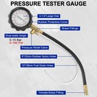 0-140psi Fuel Injector Injection Pump Pressure Tester Gauge Kit Car Tools