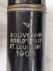 1904 World s Fair St Louis Missouri Match Holder Bowling Pin Theme Souvenir