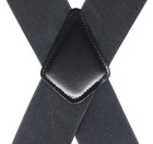 Mens 2 Inch Wide Suspenders Heavy Duty Strong Clips Adjustable Elastic Braces   