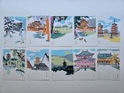 Nisaburo Ito Japanese Woodblock Print Postcards Yamato Road
