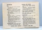 Kodak Retina Iiic Iii C Original Instruction Manual Nice Condition Complete