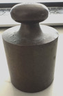 Vintage Solid Brass Balance Scale Weight 500-gram Weight- Great Patina