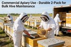 2pk Stainless Steel J Hook Bee Hive Tool  Beekeeping Honey Scraper  Frame Lifter