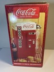Coca Cola Ceramic Soda Vending Machine Snack Cookie Jar Vintage Antique New