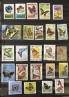 Stamp Lot Assorted World Butterfly Stamps Lot Of 100 Stamps Worldwid