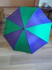 Wimbledon The Championships Umbrella  Purple   Green Tennis Golf Vtg 1990s 4  