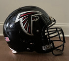 Game Used Game Worn 2007 Wayne Gandy Atlanta Falcons Helmet Nfl Football