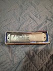 Vtg M  Hohner Auto Valve Harp Harmonica Key Of A - Made In Germany W  Case Box 