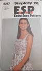 Vintage 70s Simplicity 8387 Sewing Pattern Misses Sundress Size 8-10-12 Uncut
