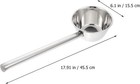 Long Handle Stainless Steel Water Ladle - 18 3 Inch Lengthened Scoop