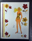 Vintage 1976 Whitman Calico Cathy Paper Dolls  1995 - Uncut unused