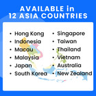 Asia-pacific Esim 30gb 30 Day Prepaid Travel Data Qr Code 4g Lte 5g