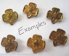 Girl Scout One 1940-2012 Traditional Membership Pin Official Uniform Swaps Used