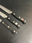 Set Of 3 Wusthof Classic 4066 9cm  x2   12cm Paring Knife Solingen Germany Lot