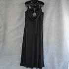 Ever Pretty Black Chiffon Maxi Dress Prom Gown Cowl Back Size Us 20 2xl Es80026