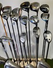 Wholesale Lot Of 24 Golf Clubs - Drivers  Woods  Hybrids And Single Irons