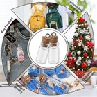 1 Ml Small Glass Bottles With Cork Lids Clear Decorative Bottle Arts   Crafts