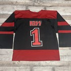 Kiss Jersey Size Xl Black Red Vintage 90s Psycho Circus Band Tee 