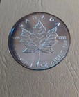 1993 Canada 5 Dollars Silver Maple Leaf Coin 1 Oz Fine Silver